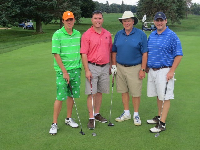 Charles_DeBow,_Andy_Duff,_Martin_Duff,_Adam_Duff | 2013 NLWC Golf ...